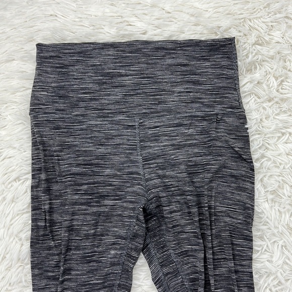 Lululemon Align Crop *21" Wee Are From Space Dark Carbon Ice Grey - Picture 2 of 6